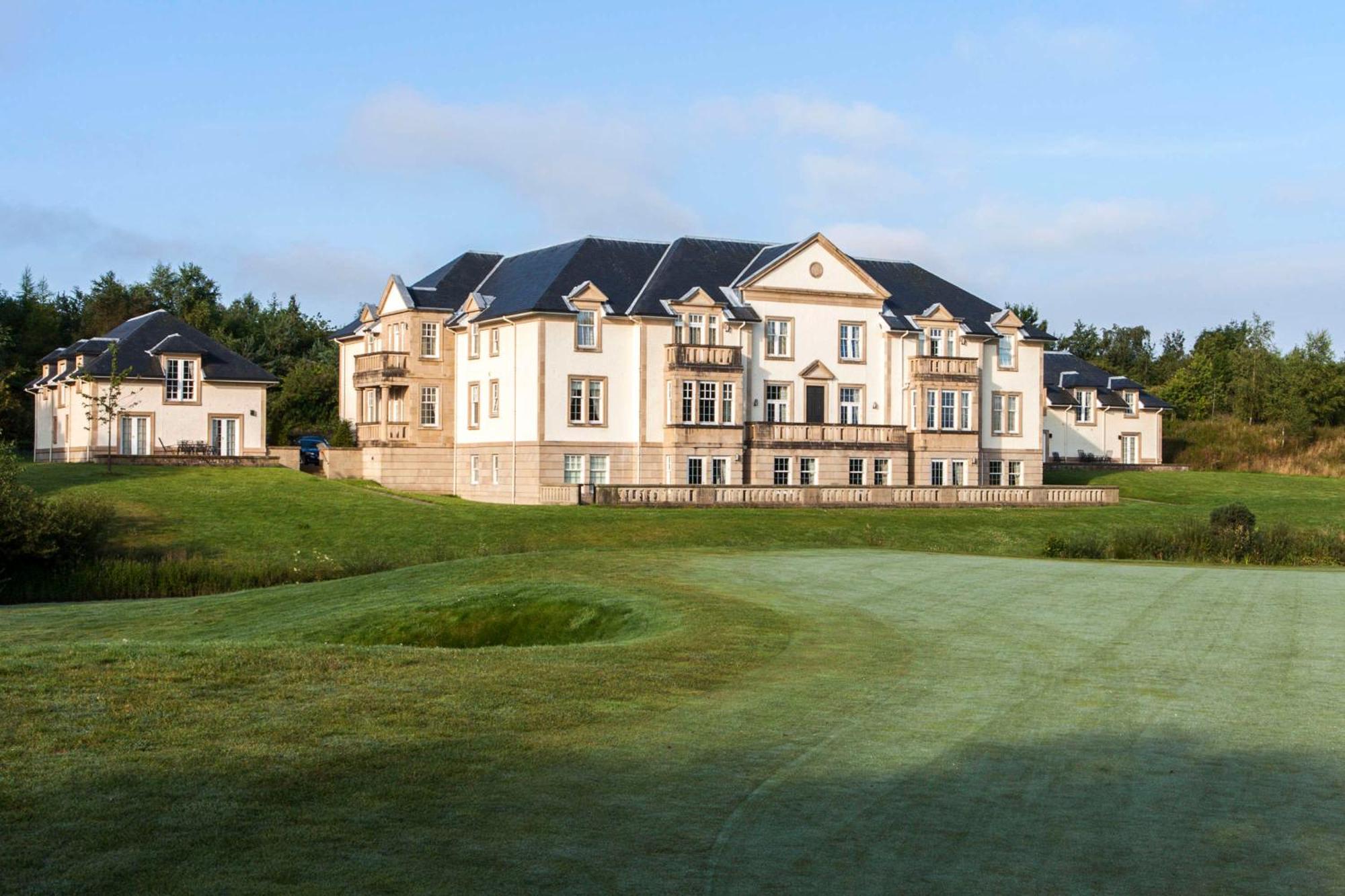 Cameron House On Loch Lomond Александрія Екстер'єр фото The clubhouse at the 2007 Open Championship